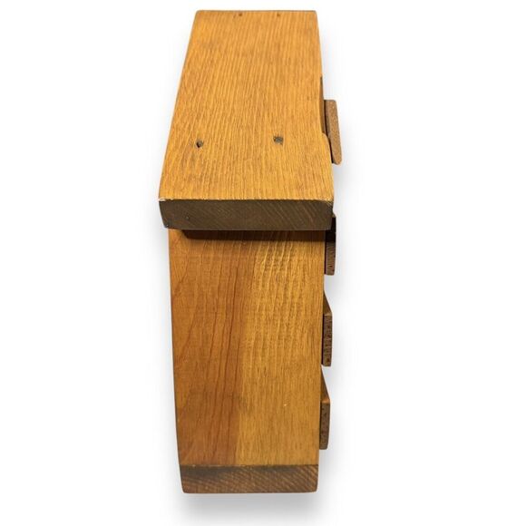 VTG Primitive Handmade Nativity Stable Holy Family Wise Men Angel 12 Piece Set - Picture 16 of 16